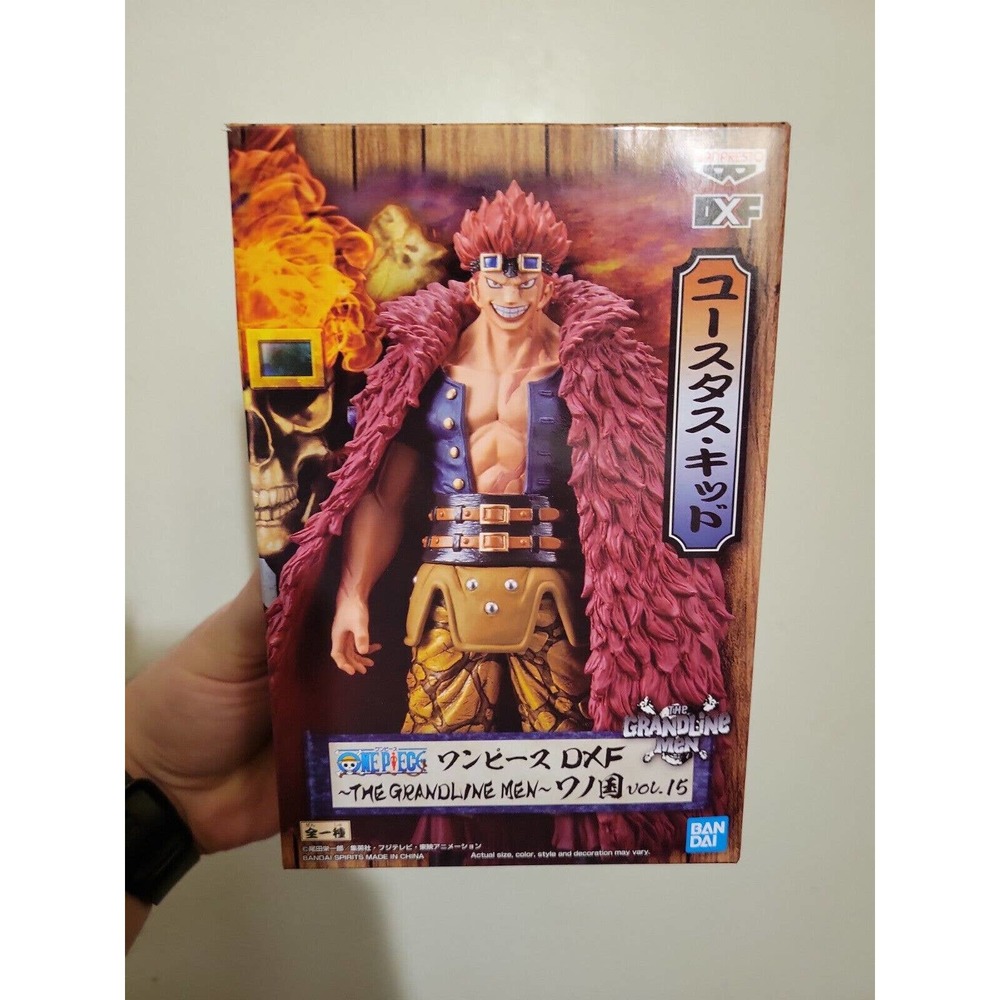 Brand New One Piece Eustass Kid The Grandline Men Wano Country DXF Vol.15 Statue